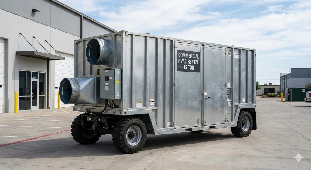 Portable HVAC Rental for Server Data Centers and Medical Facilities